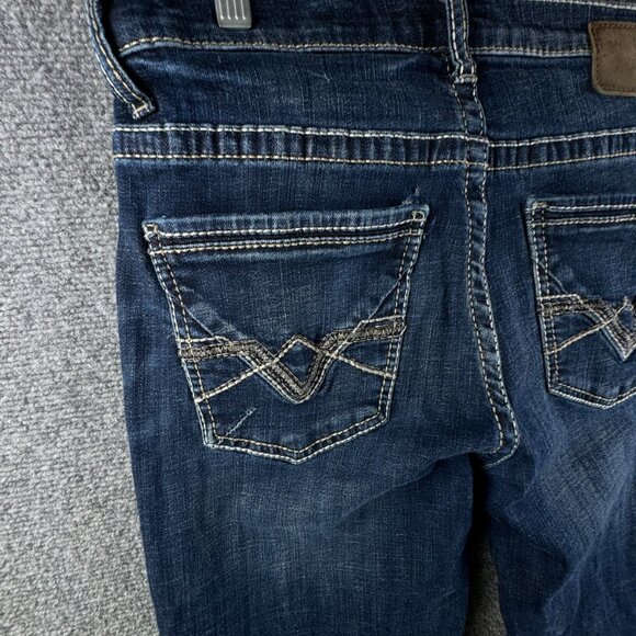 Buckle BKE Henry Straight Jeans Dark Wash Blue Premium Stretch Denim ACTL 30x31 - Picture 12 of 16